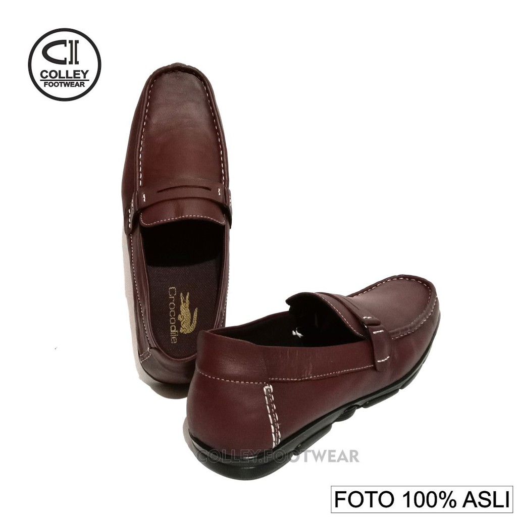 COD - SEPATU PRIA KULIT ASLI / PANTOFEL SANTAI / CASUAL LEATHER SHOES CLY-DSI-017