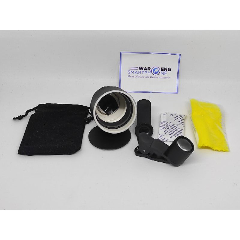 Paket Lensbong Lensa Macro Diameter 45mm dan Macro Extreme Untuk HP Lensa Macro Lensbong 45mm