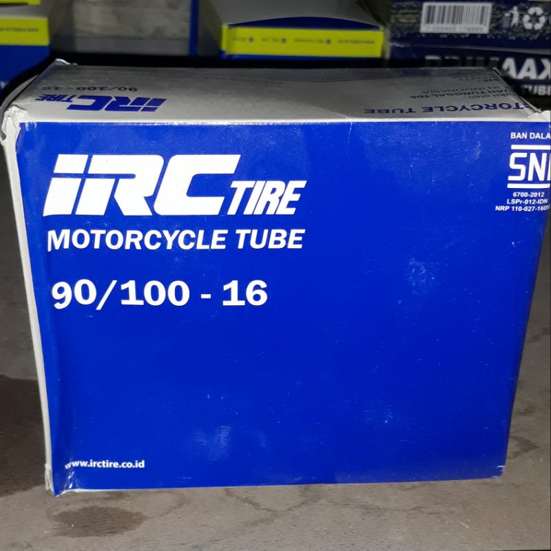 Ban Dalam IRC 90/100-16 atau 80/90-16 atau 70/90-16  Motor Nouvo Skywave Skydrive Ring 16