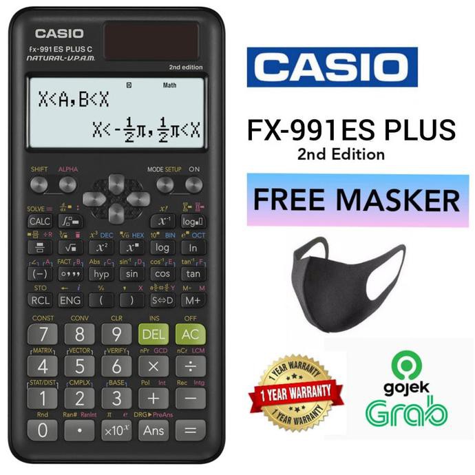 

KALKULATOR CASIO FX-991ES PLUS - CUCI GUDANG LHOOO