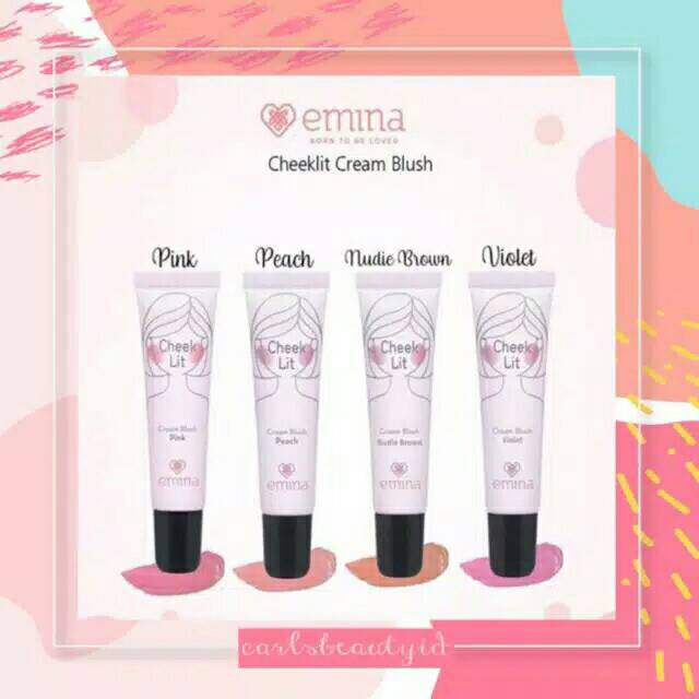 Emina cheecklit cream / emina blush on cream