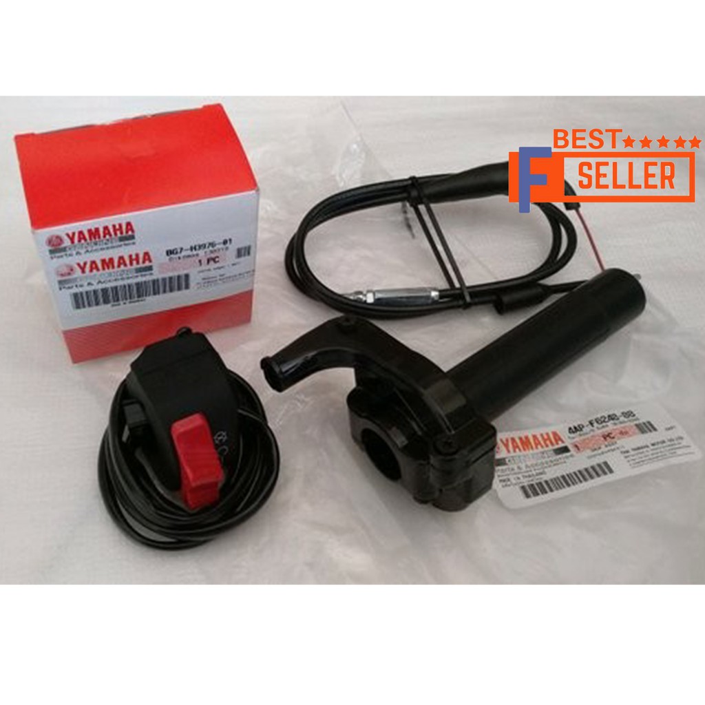 Paket GAS Spontan YZ 125 + Saklar X-Abre, Satria FU, Jupiter MX,Vxion,Byson,Xabre