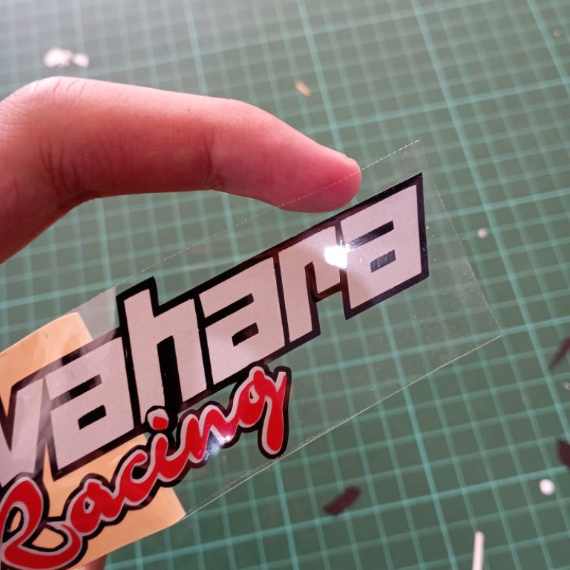 Sticker Cutting Kawahara Racing