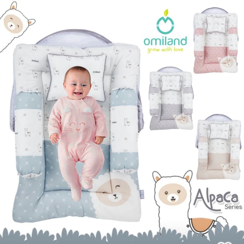 MOMS_ Omiland Kasur Bayi Dakron Alpaca Series