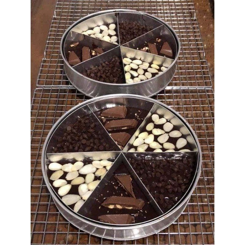 Loyang Brownies sekat bulat / Loyang Sekat Bulat - Berkah Loyang
