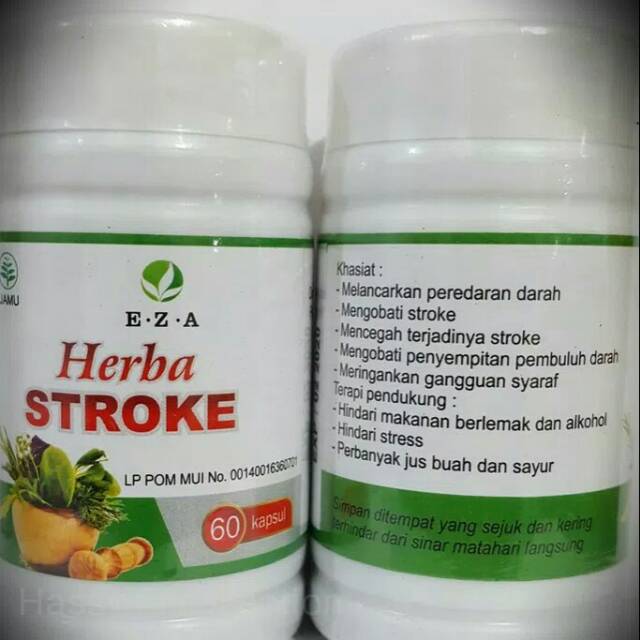 HERBA STROKE  EZA kapsul herbal obat stroke
