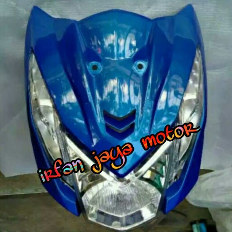 Paket Body Depan Tameng Beat Fi 2013 2014 2015 Putih Biru Merah Hijau Hitam