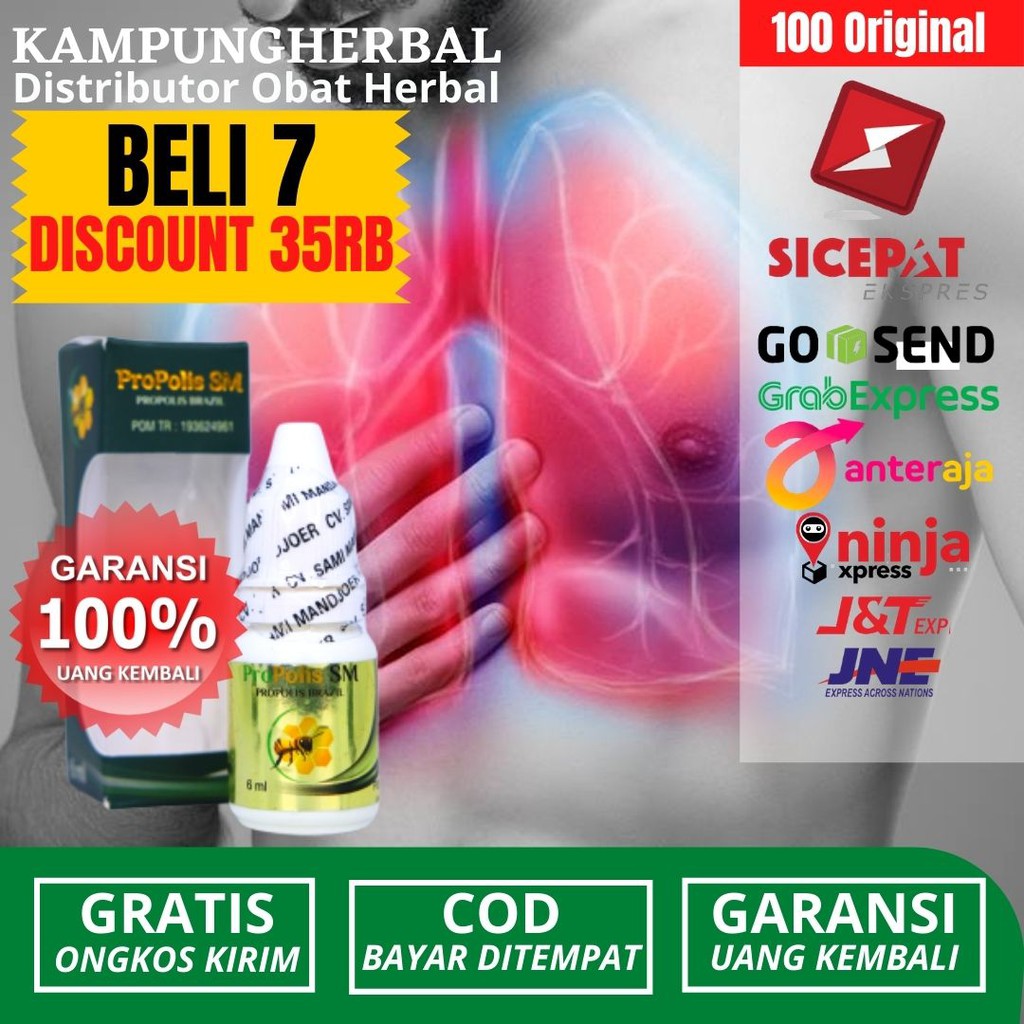 Obat Gangguan Respirasi Untuk Anak & Dewasa-Flu-Fringitis-Laringitis-Asma-Bronkitis-Emfisema-Pneumon