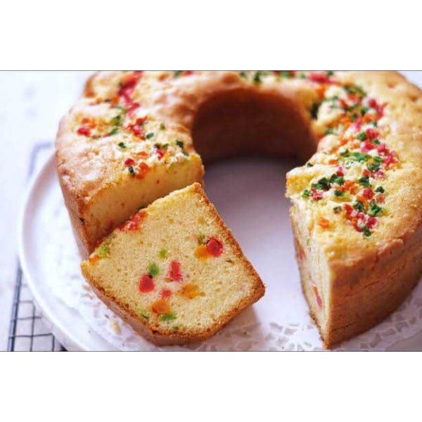 Sukade warna campur 100 gr manisan buah kering mix buah campur untuk kue pepaya kering