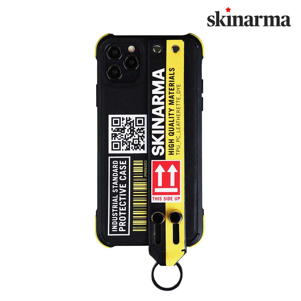 Skinarma Hasso Strap Case Yellow - Casing IPhone 11 Pro