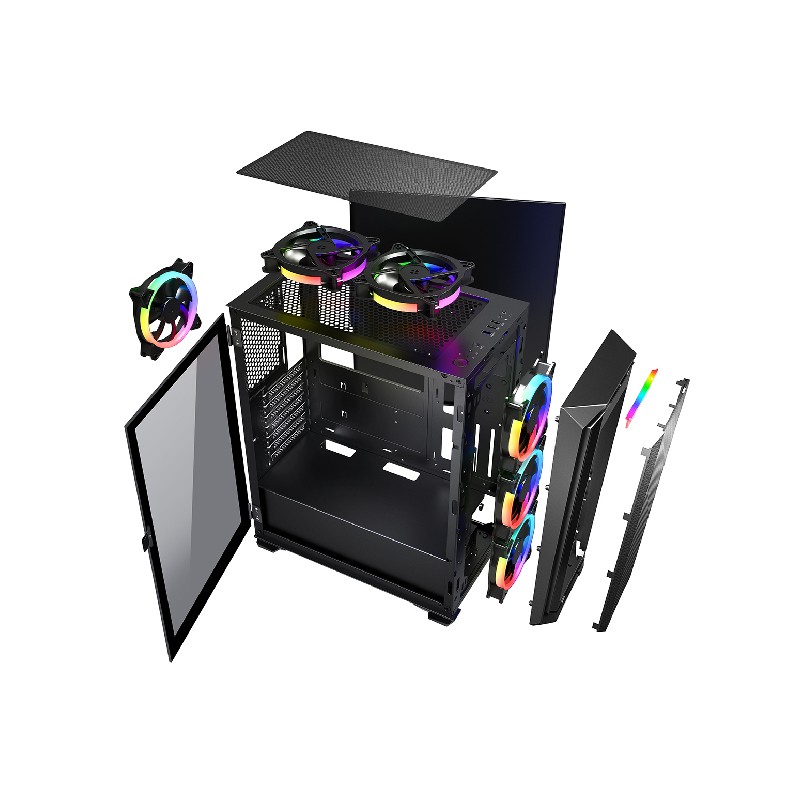 CASING PC GAMING INFINITY SPYDER INC 3 FAN RGB