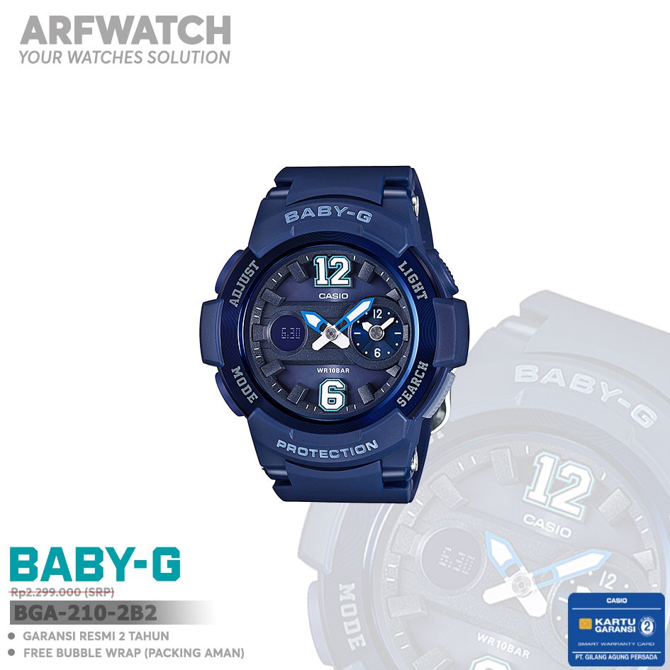 Casio Baby-G BGA-210-2B2 / BGA-210-2B2DR Original