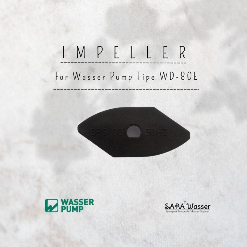 Impeller for Pompa Celup Air Bersih Wasser WD-80E