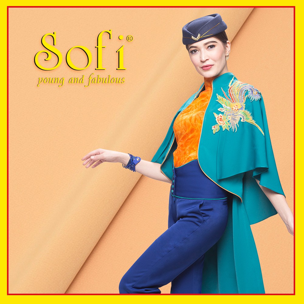 Fasentro Sofi Kain Bahan Meteran Berkualitas Maxistyle - 10cm