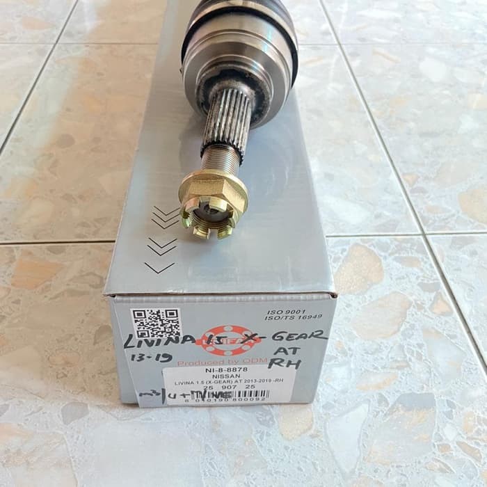 AS RODA CV JOINT ASSY LIVINA 1.5 X-GEAR MATIC KANAN NI-8-8878 UNIFAR