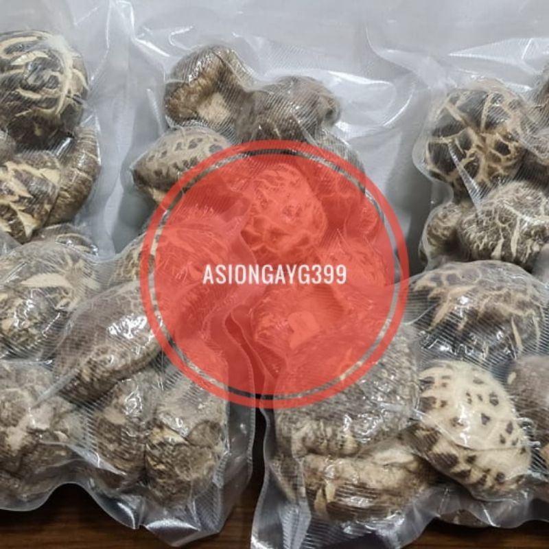 

jamur kering dried mushroom SHITAKE HIOKO TUNGKU HWAKU super - 150grm