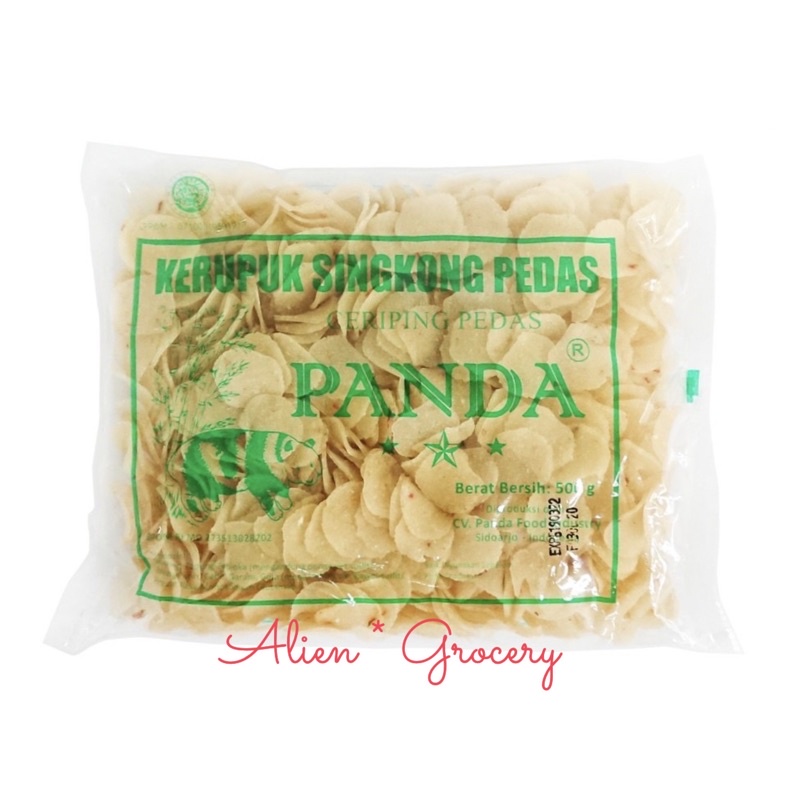 Kerupuk Singkong Cap Panda 500gr