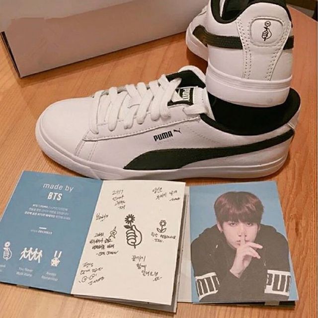 100%Original BTS X Puma Court Star 