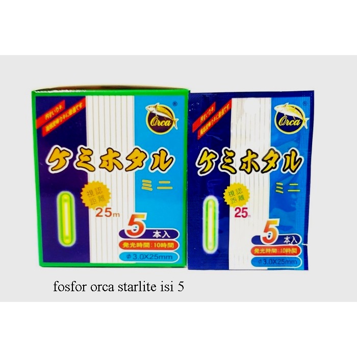 Starlite pancing Orca isi 5 fosfor