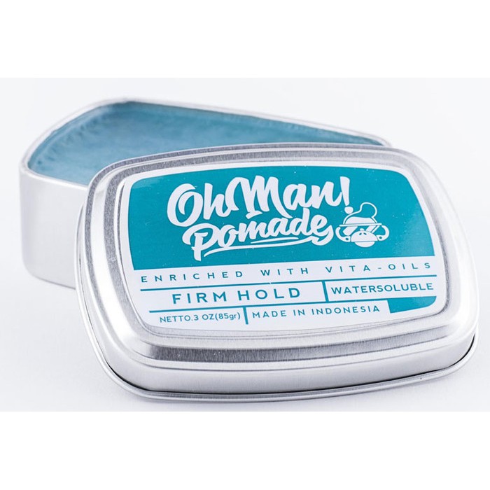 OHMAN POMADE NUTRI BLUE (OH MAN WATERL BASED  FIRM HOLD)