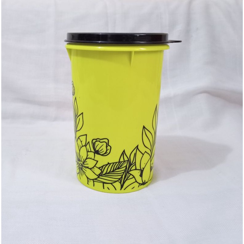 TUPPERWARE FLOWER HANDOLIER CANISTER - TOPLES TUPPERWARE