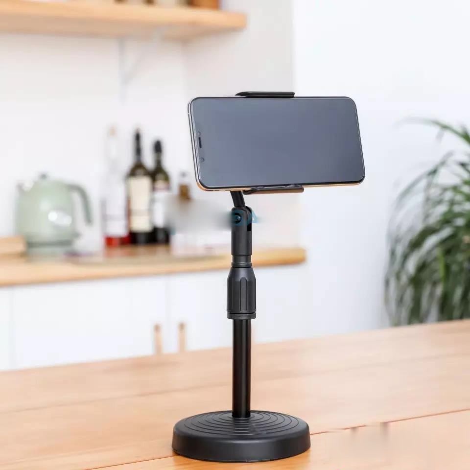 STAND HP ADJUSTABLE UNIVERSAL / HOLDER MEJA / HOLDER STAND LIVE  / STAND HP ROTARI 360 STAND HP HD25 / STAND HD25