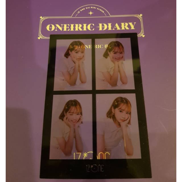 [IZ*ONE] IZONE Oneiric Diary 4cut [Booked]