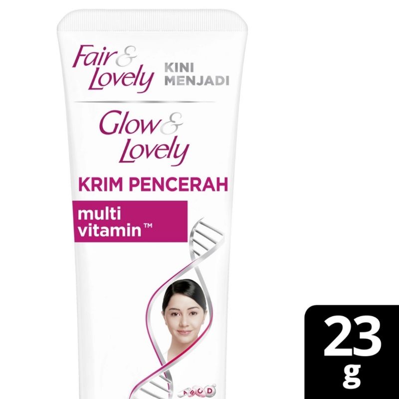 GLOW &amp; LOVELY Krim Pencerah Harian 25g/23g