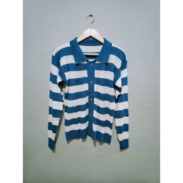 Cardigan crop sweater rajut cardigan wanita