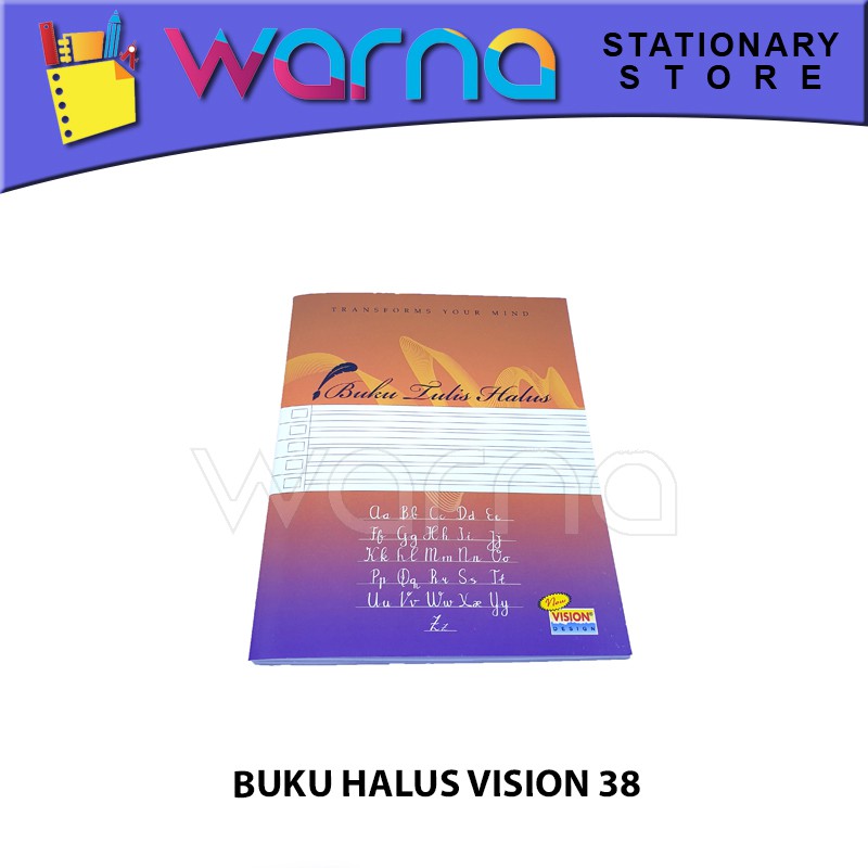 

BUKU TULIS HALUS VISION 38