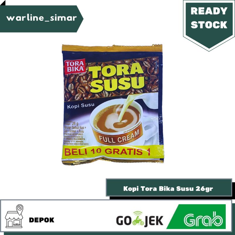 

Kopi Torabika Plus Susu Sachet Renceng 10pcs Kopi Bubuk Instan Murah Kopi Susu Kopi Full Cream