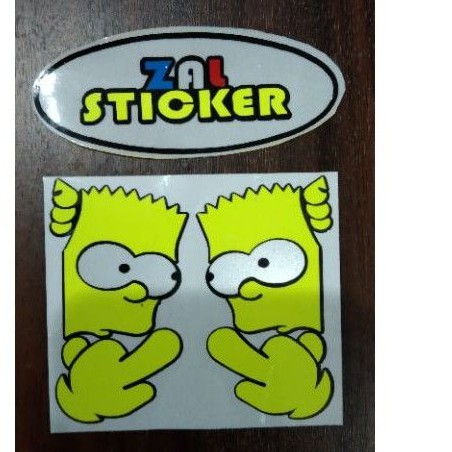 

sticker Simpson sticker cutting