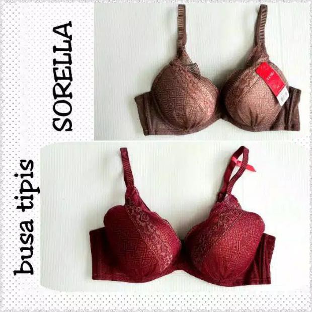 BARU / BRA SIZE 34c 34d 36c 36d 38c 38d SORELLA-29587 - BERKUALITAS
