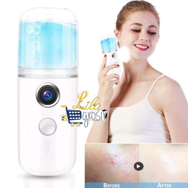 Nano Spray Portable Mini USB Nano Mist Sprayer Semprot Wajah