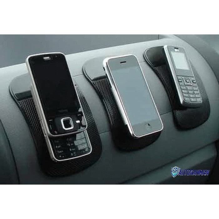 Anti Slip Dash Mat Dashboard Mobil Sticky Magic Pad HP Handphone Phone Tempelan Dudukan Non Selip