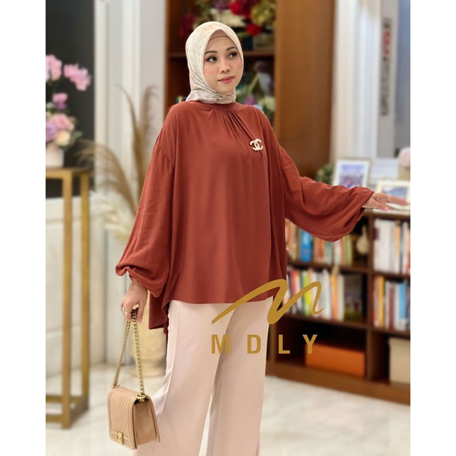 Atasan Kemeja Wanita Terbaru Eunha Blouse BY MDLY 3112