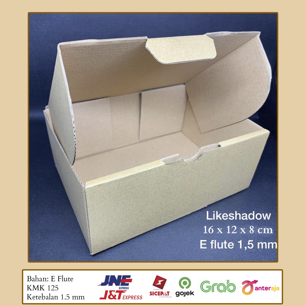 

Pizza Box/ 16x12x8 cm/ 16 x 12 x 8 cm/ Kardus Packing / Dus Packaging / Kotak Karton Brownies Kue Makanan