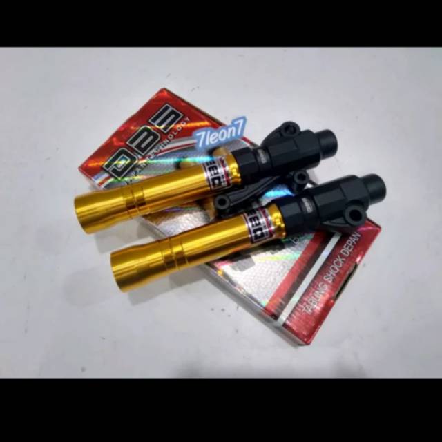 Tabung shock depan variasi GOLD Supra125 supra 125 karisma kharisma wave125 blade revo absolute