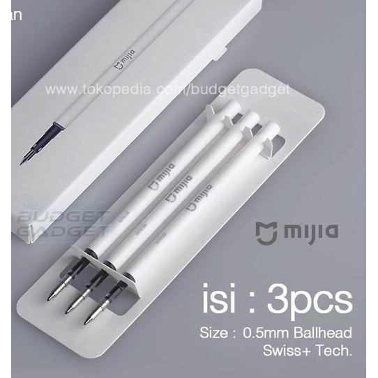 

☎ Xiaomi Mi Pen Refill Tinta Mijia Mikuni Japan Ink Premium - 3PCS ✮