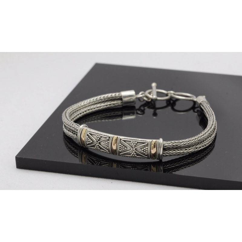 GELANG PERAK BAKAR BALI GELANG EMAS PERAK ASLI