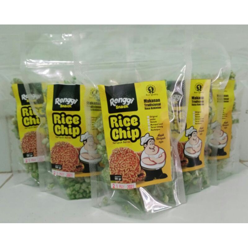 

Renggining matang / siap makan dg 4 varian rasa