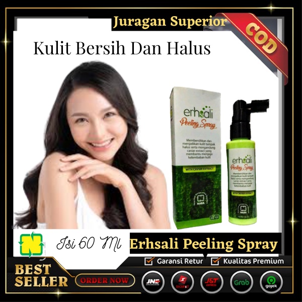 Erhsali Peeling Spray Nasa Perontok Daki Dan Kulit Mati