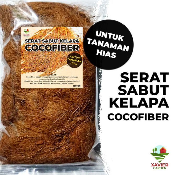 

media Tanam sabut kelapa Cocopiber kemsan 1 kg