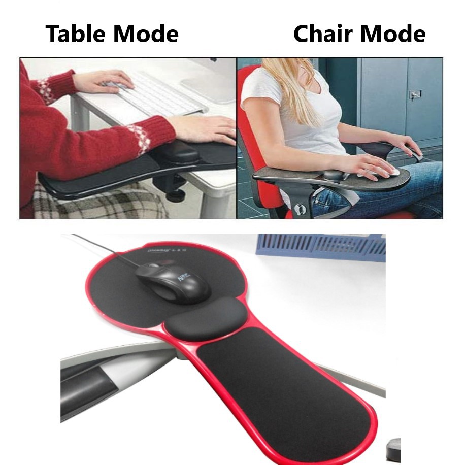 Mouse Pad Arm Rest Meja Kursi Kerja Kantor Mousepad