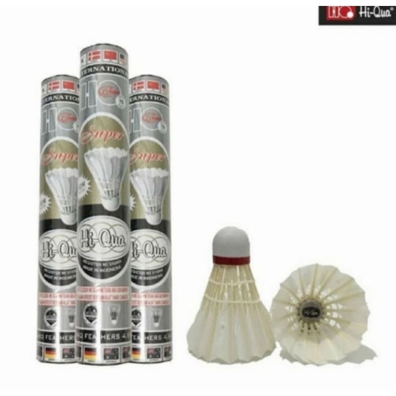 Shuttlecock Hiqua Silver Kok Badminton Hiqua
