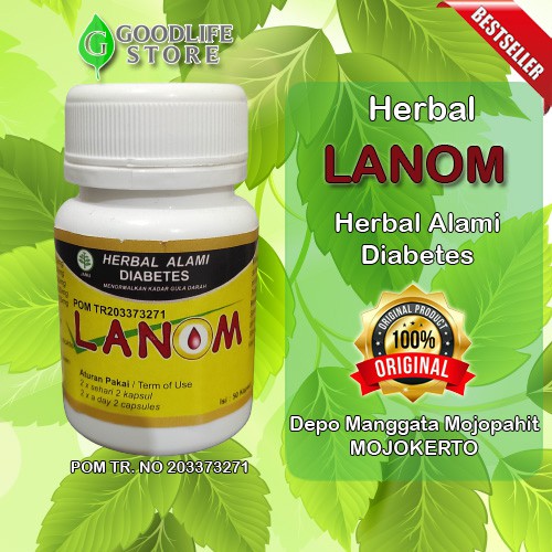 

Lanom Jamu Herbal Alami Diabetes Depo Manggata