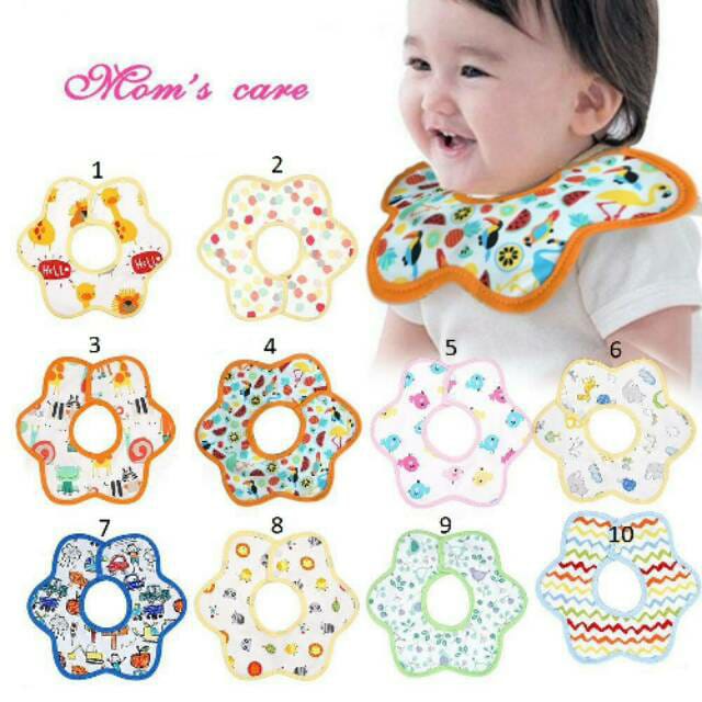 Mom's baby Bib Bunga MC-BB isi 2