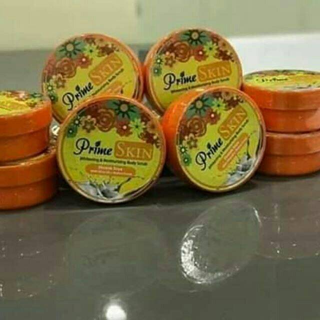 PrimeSkin body scrub (lulur untuk menghaluskan kulit)