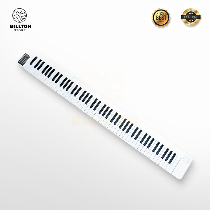{AudioStore} Keyboard Piano Lipat 88 Keys Portable Piano Digital Lipat 88 Nada Diskon