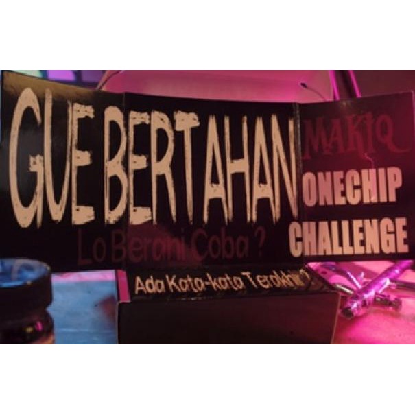 

<Y-OZE) <☼) Makiq One Chip Challenge, Carolina reaper <siap dikirim)